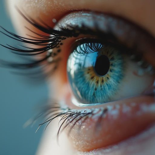 A close-up screen view of a high-resolution photo showing subtle noise and sharpness limits.