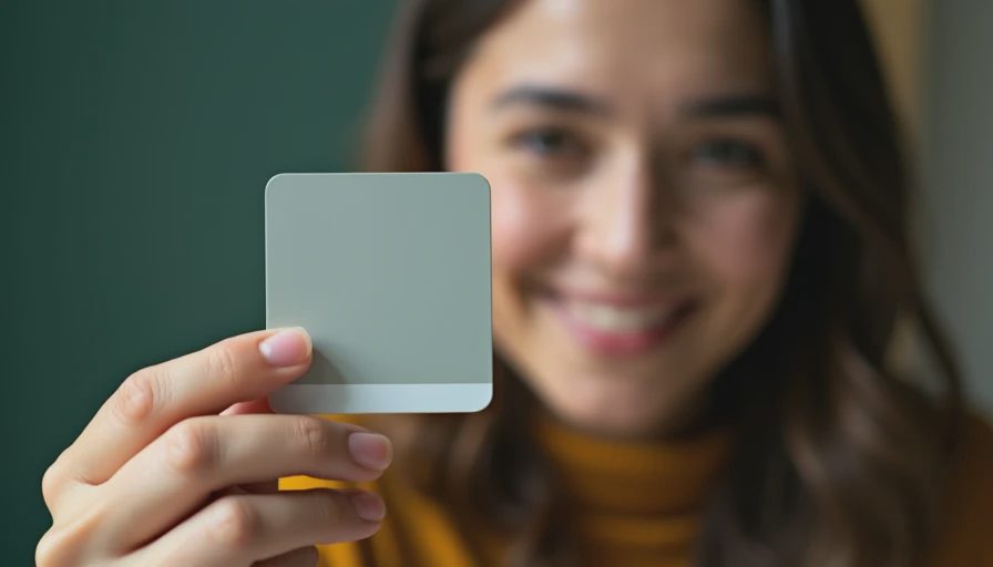 Visual context for gray card